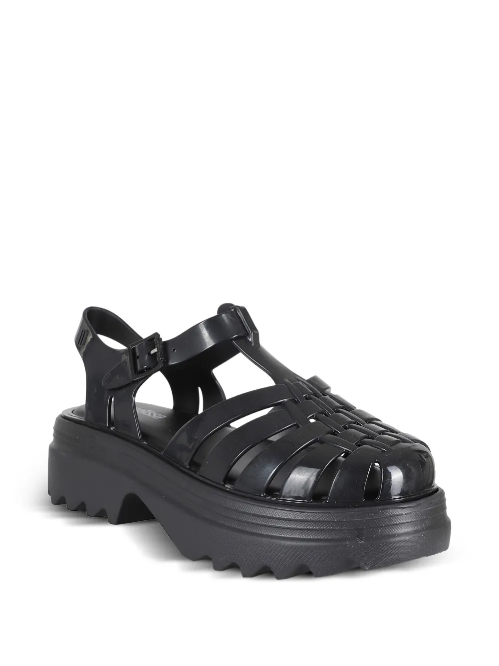 Melissa Sandalen met plateauzool Zwart