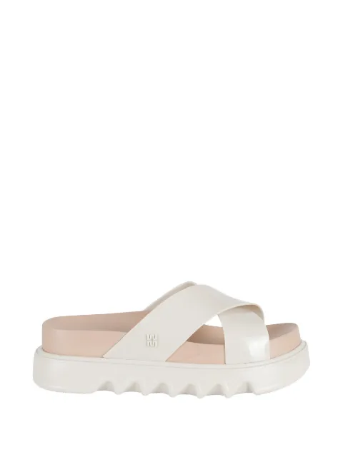 Melissa crossover-strap platform sandals