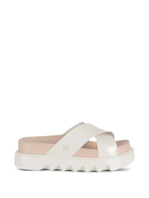Melissa crossover-strap platform sandals