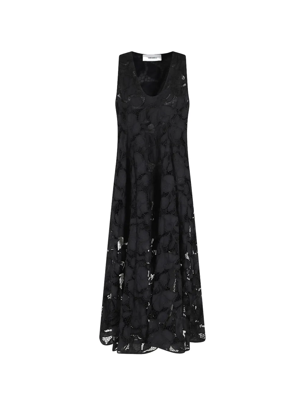 MeimeiJ floral-lace sleeveless dress - Black