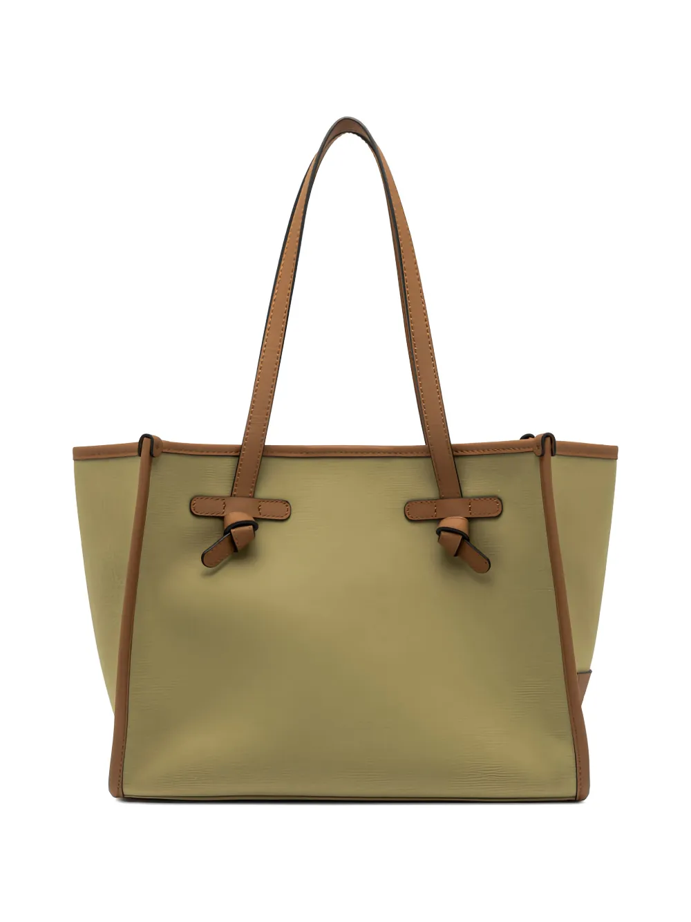 MARCELLA CLUB Marcella shopper met geknoopt bandje Groen