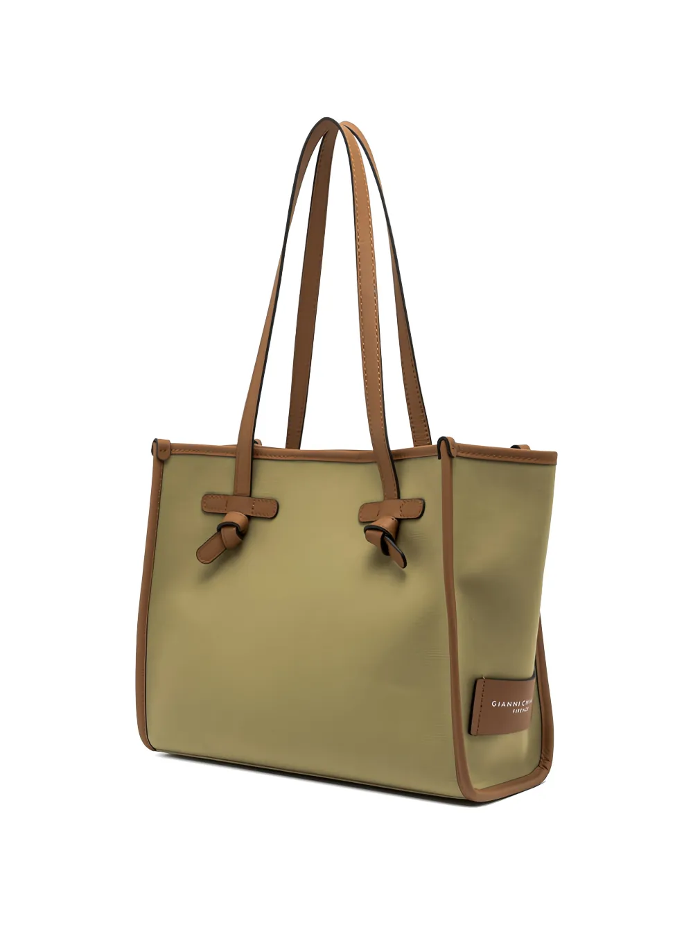 MARCELLA CLUB Marcella shopper met geknoopt bandje Groen