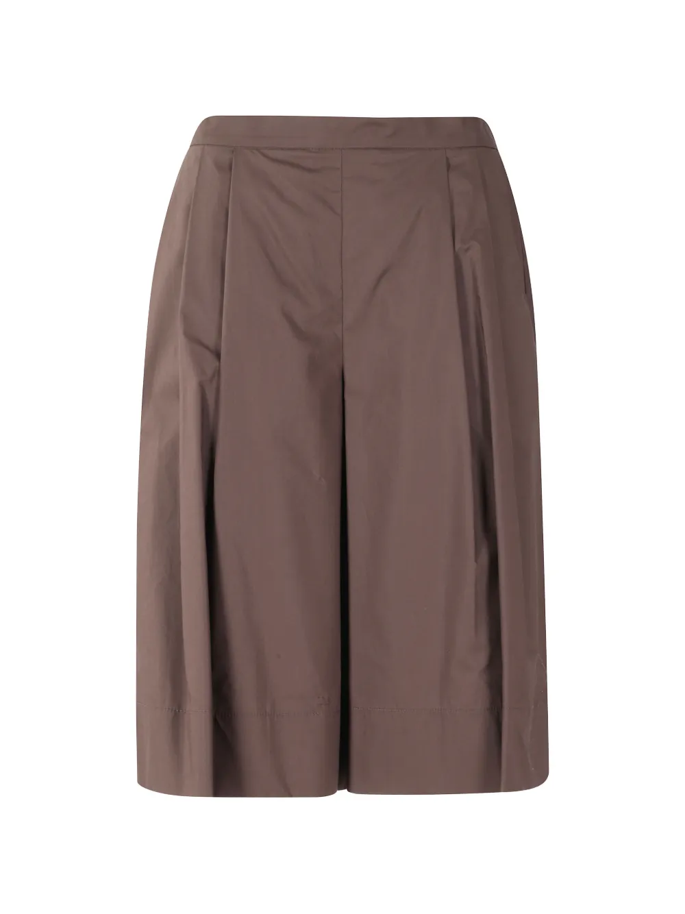 MeimeiJ pleated wide-leg shorts - Marrone