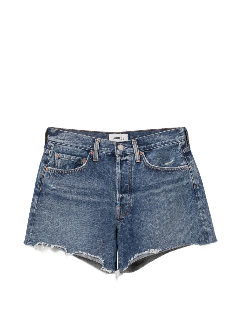 AGOLDE Parker Long Shorts - Blau