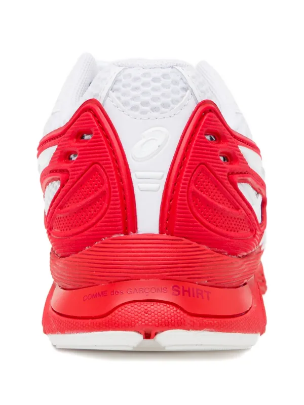 Comme Des Garçons Shirt x Asics Panelled Sneakers | Red | FARFETCH