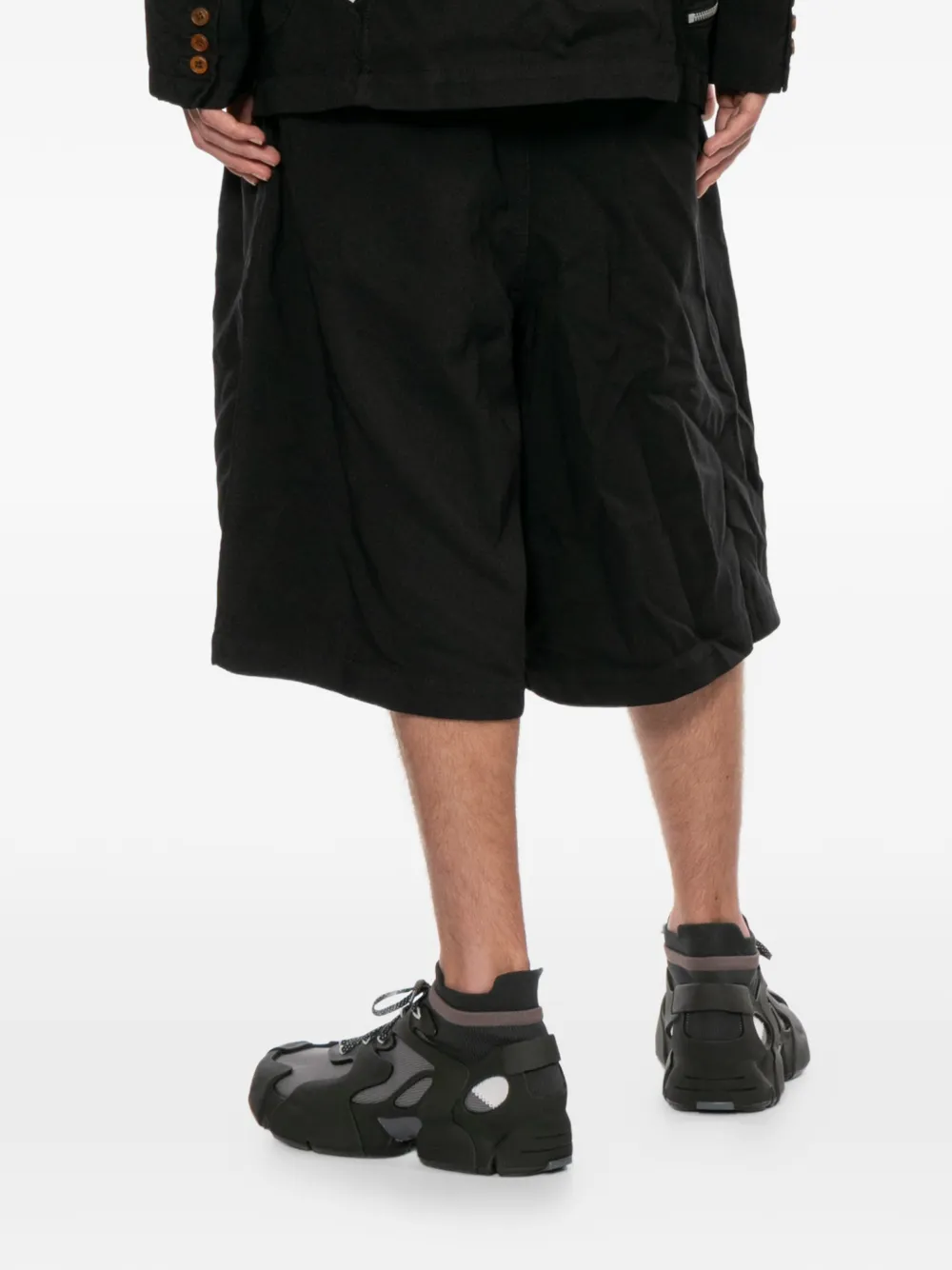 Comme Des Garçons Shirt Pantalon met knoop Zwart