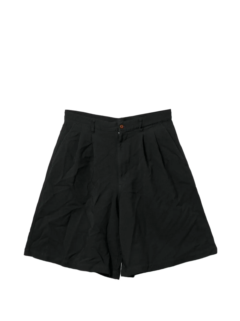 Comme Des Garçons Shirt button tailored trousers - Nero