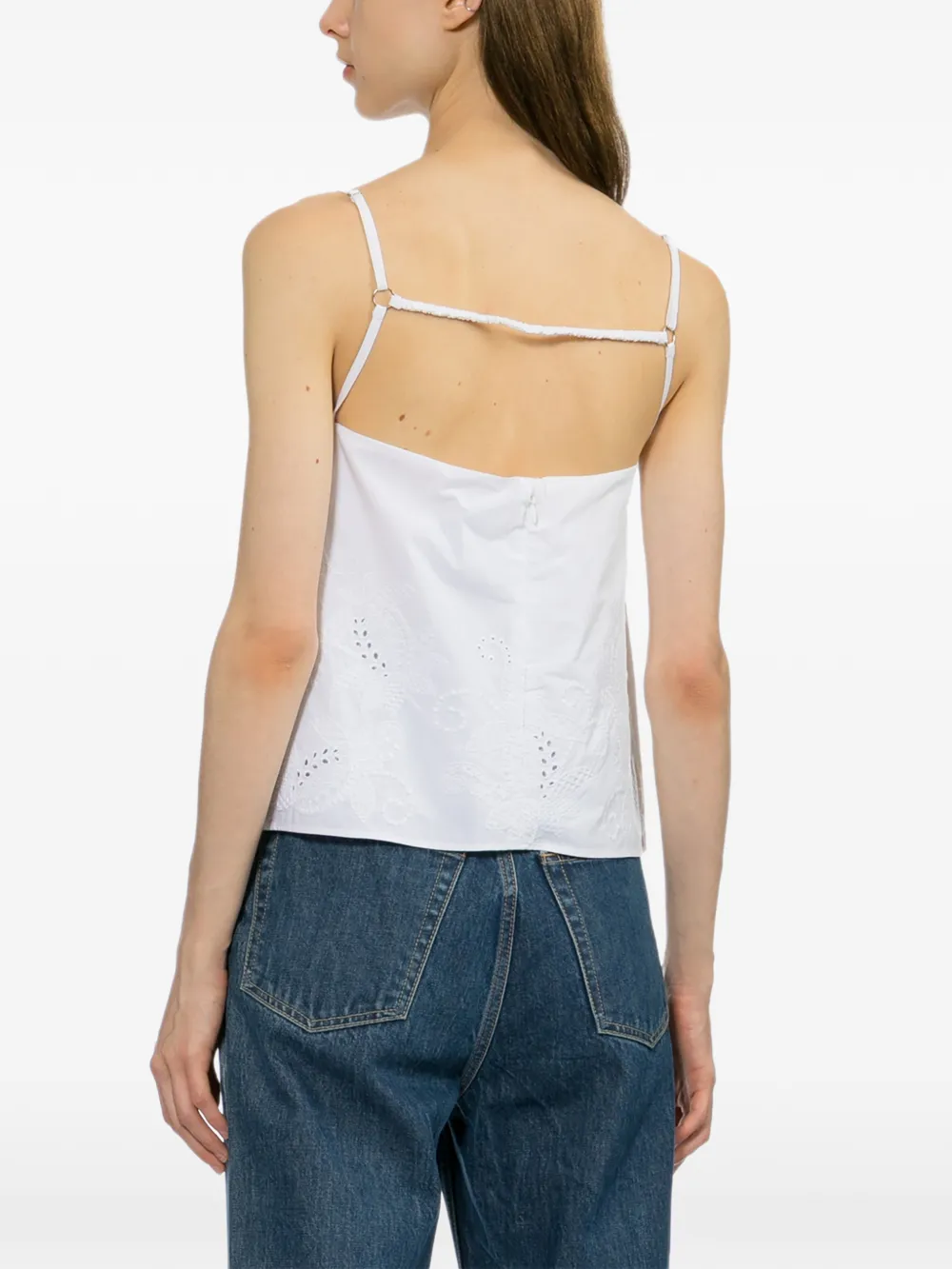 rag & bone Tanktop met logo Wit