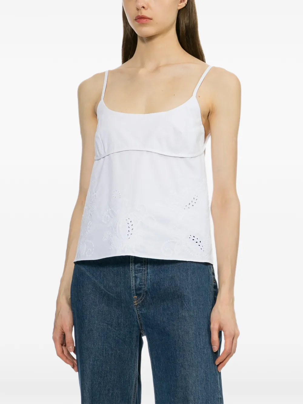 rag & bone Tanktop met logo Wit