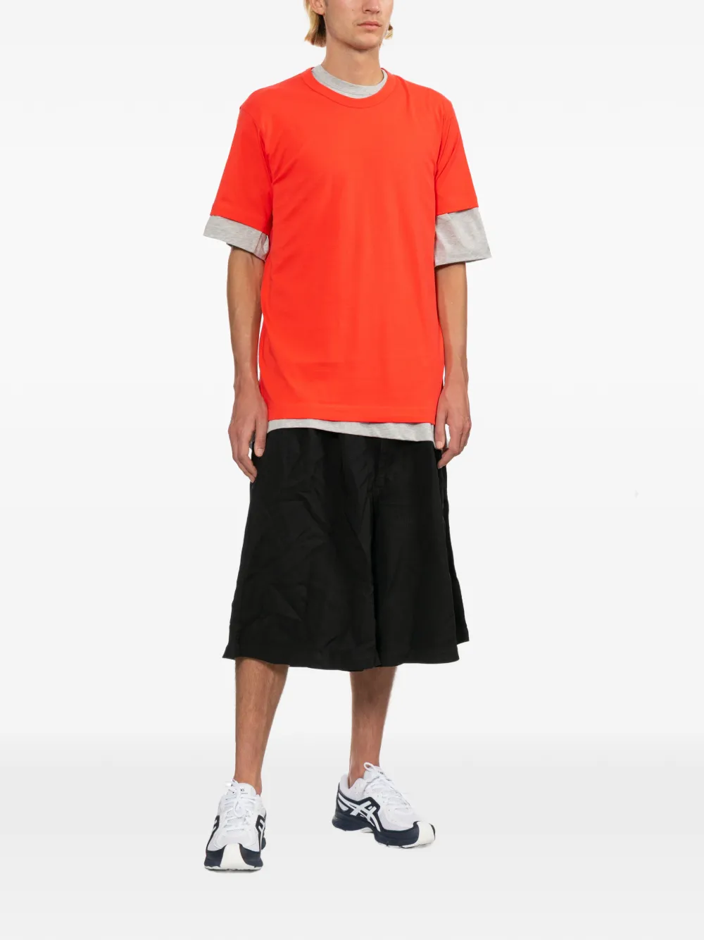 Comme Des Garçons Shirt T-shirt met ronde hals Oranje