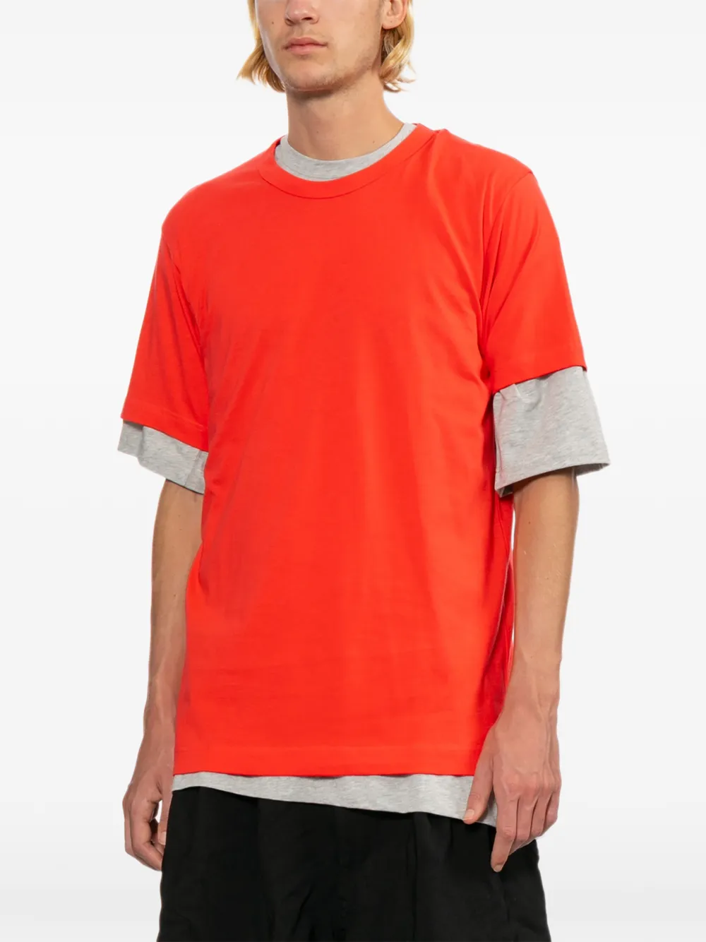 Comme Des Garçons Shirt T-shirt met ronde hals Oranje