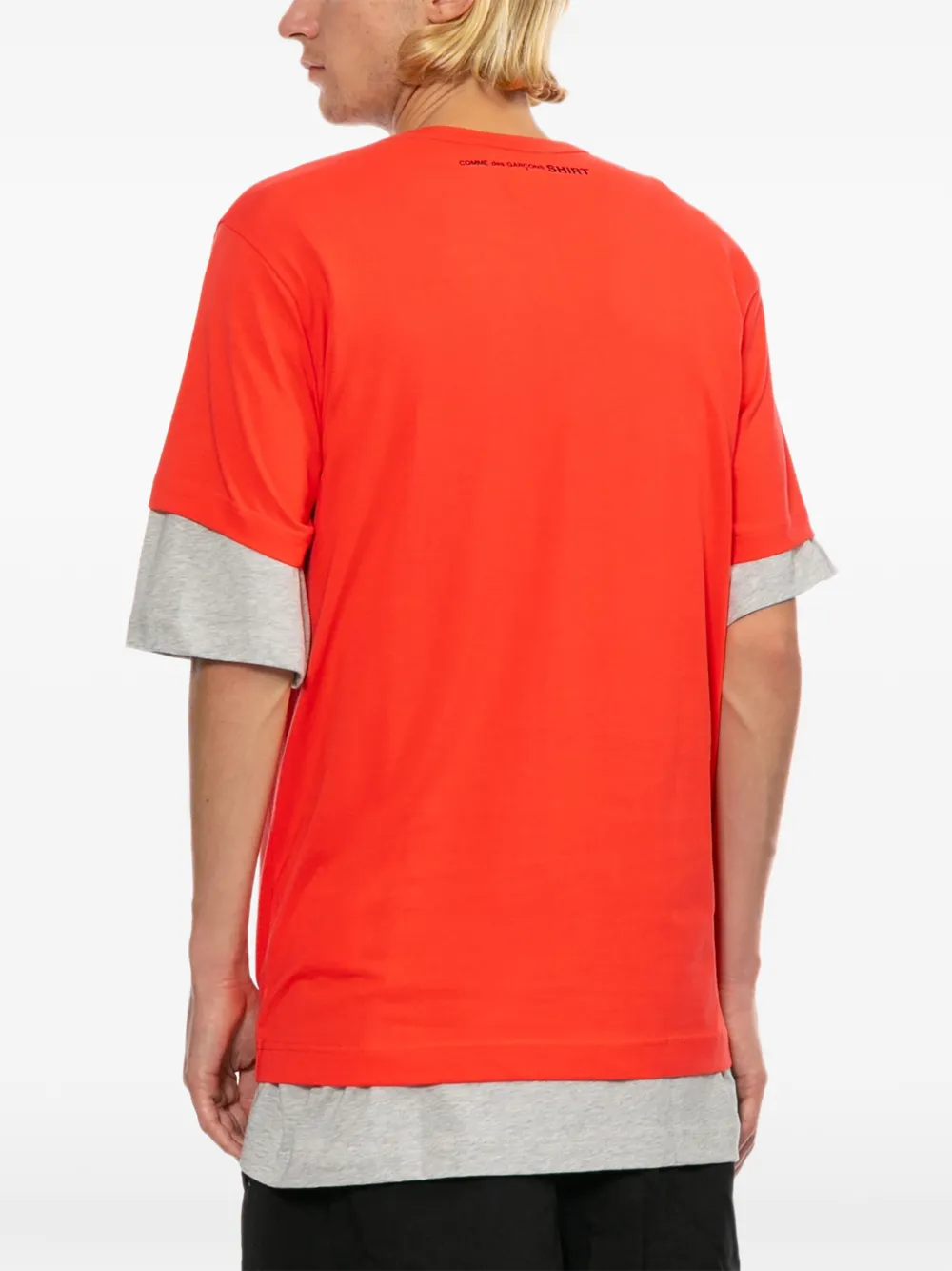 Comme Des Garçons Shirt T-shirt met ronde hals Oranje