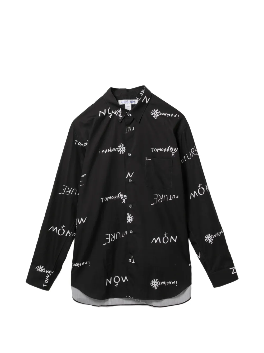 Comme Des Garçons Shirt graphic print shirt - Schwarz