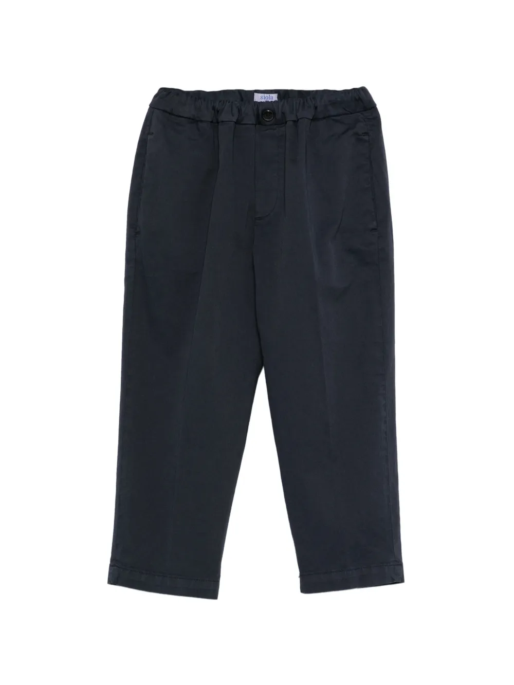 Siola button pleated trousers - Blu