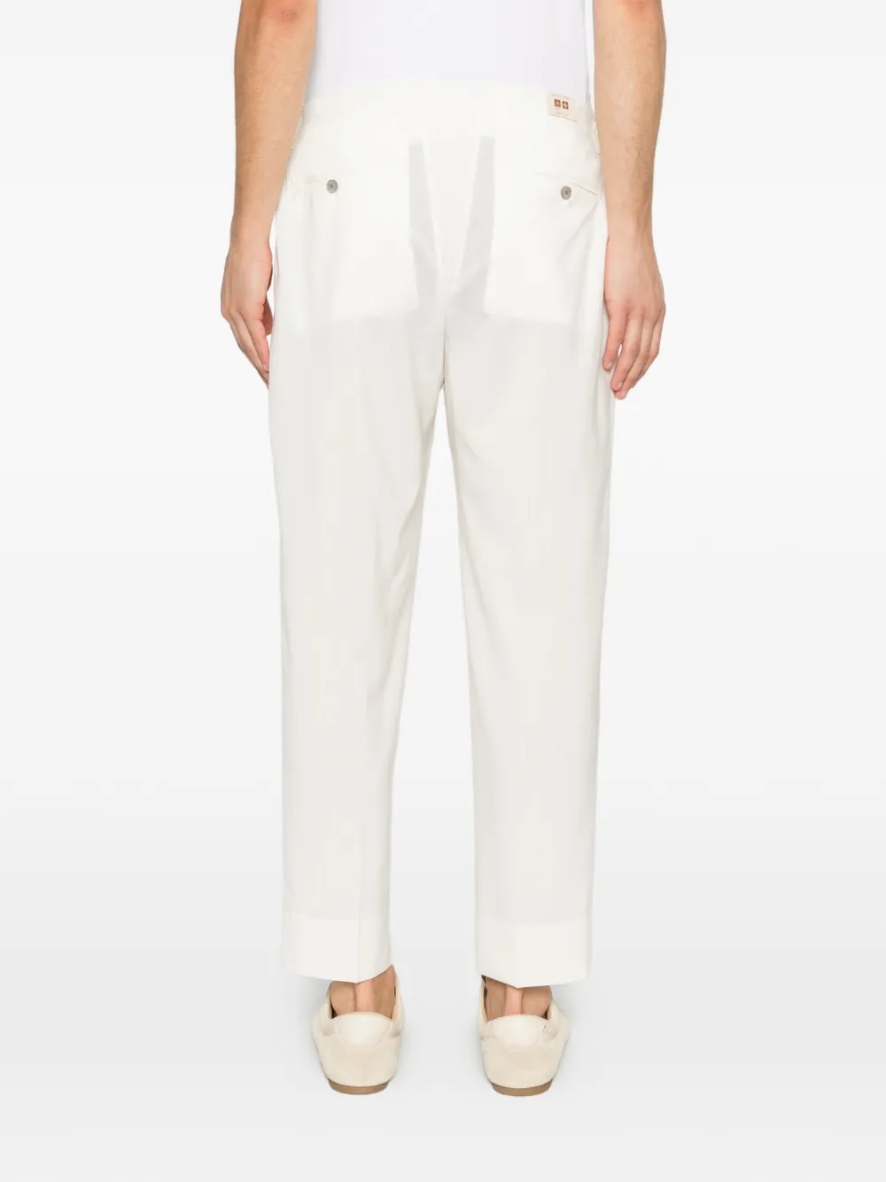 Briglia 1949 Broek met elastische taille Wit