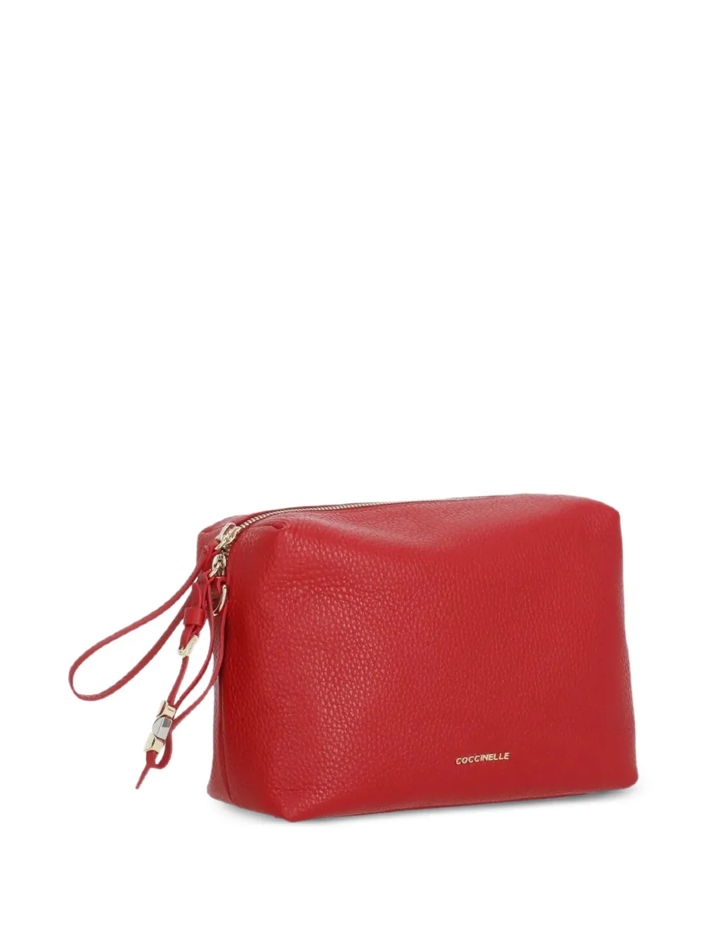 Coccinelle Schoudertas met textuur Rood