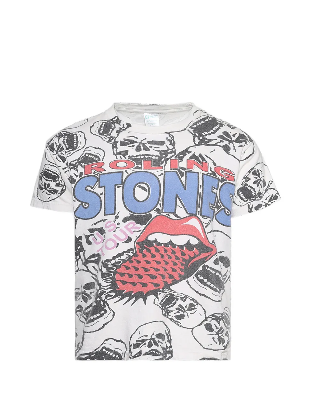 EARTHLING VIP Rolling Stones skull graphic t-shirt - Toni neutri