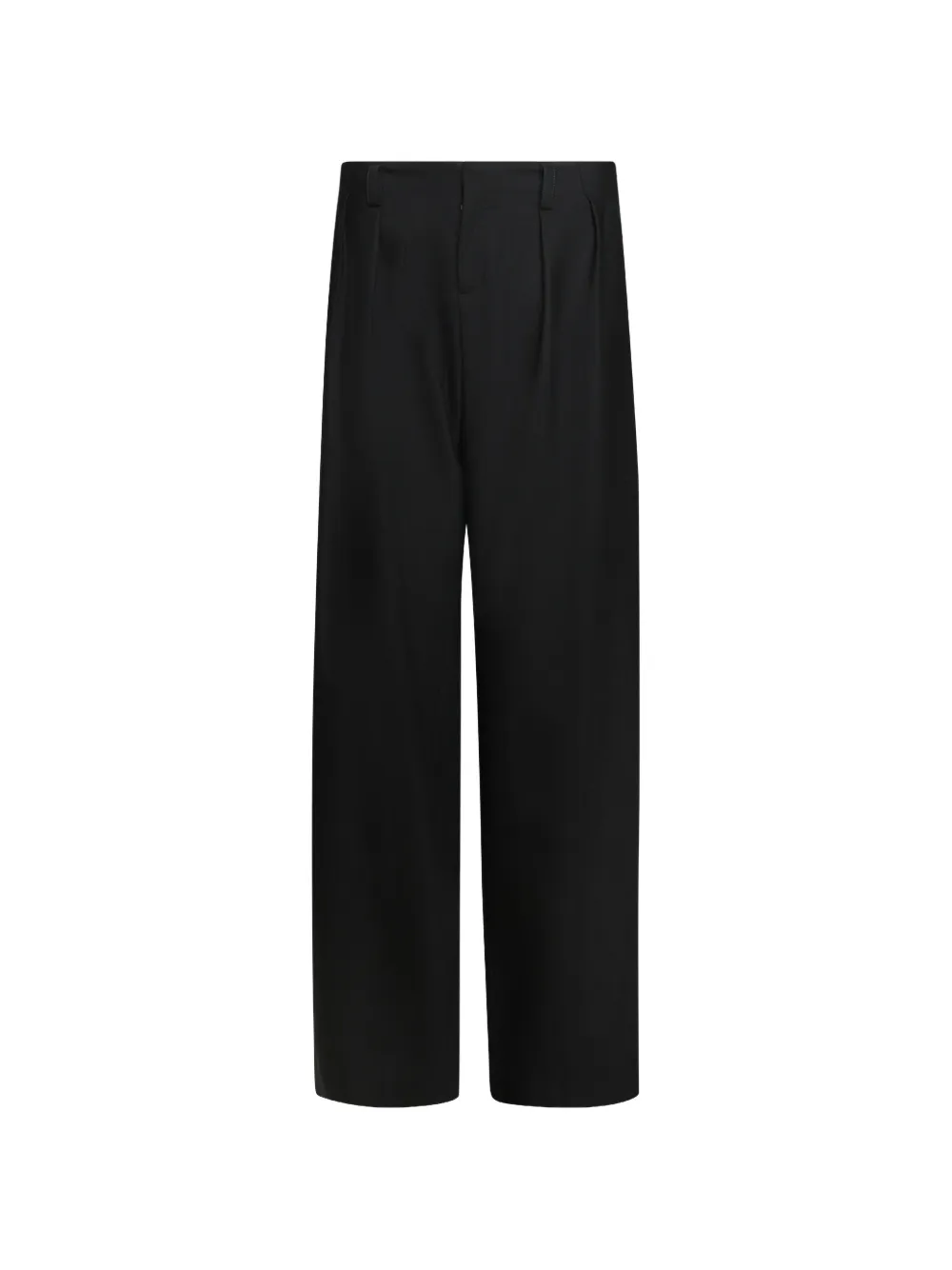 David Koma double-pleated tailored trousers - Nero