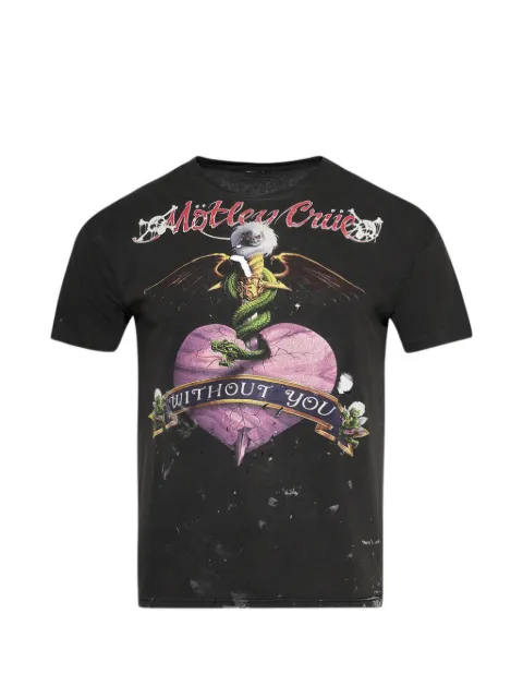 EARTHLING VIP  Motley Crue graphic print t-shirt