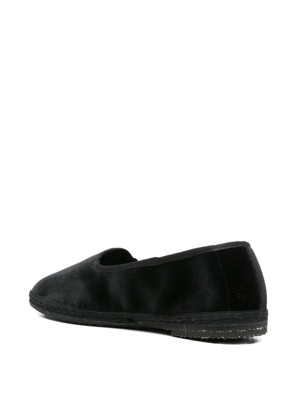 Manebi Fluwelen loafers Zwart