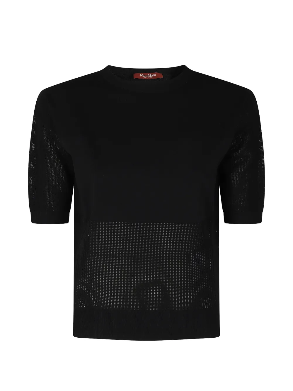 Max Mara crew-neck T-shirt - Nero