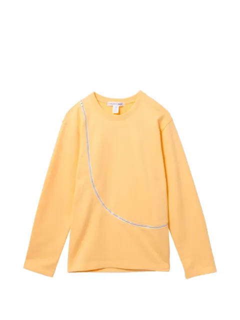 Comme Des Garçons Shirt zip-detail sweatshirt