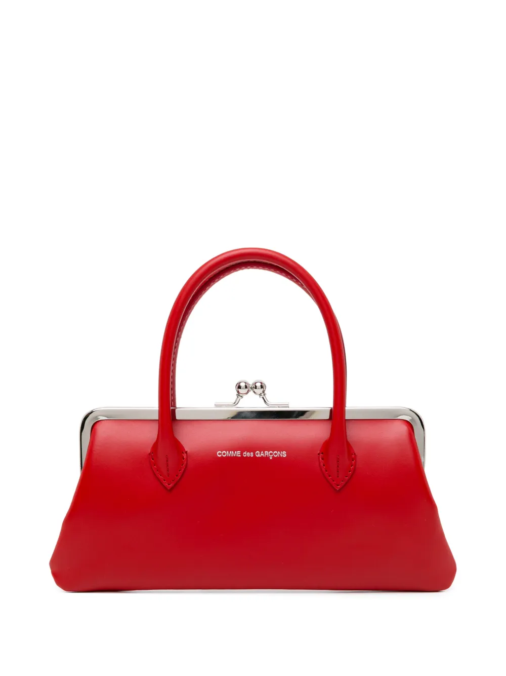 Comme Des Garçons Wallet Portafoglio grande con logo - Rosso