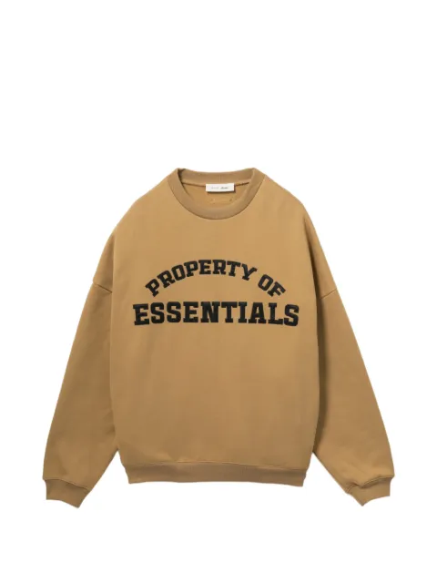 ESSENTIALS logo印花圆领卫衣
