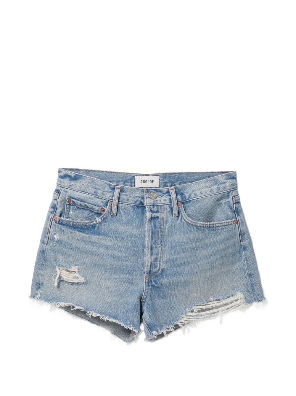 AGOLDE Shorts Parker Vintage Cut-Off - Blu