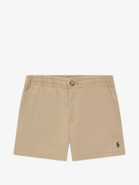 POLO RALPH LAUREN KIDS shorts elásticos con botones