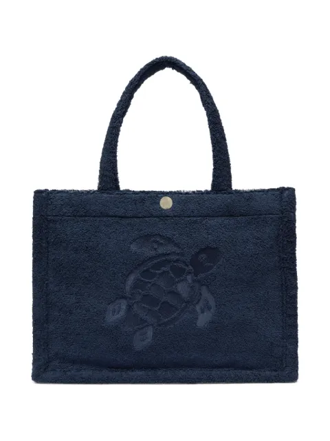 Vilebrequin Batist terry turtle beach bag