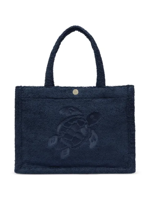 Vilebrequin Batist terry turtle beach bag