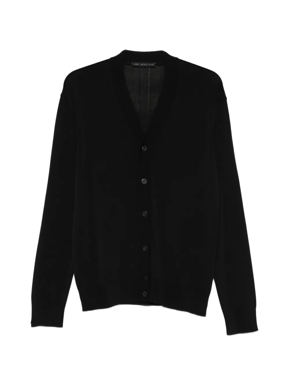 Low Brand V-neck button-up cardigan - Nero