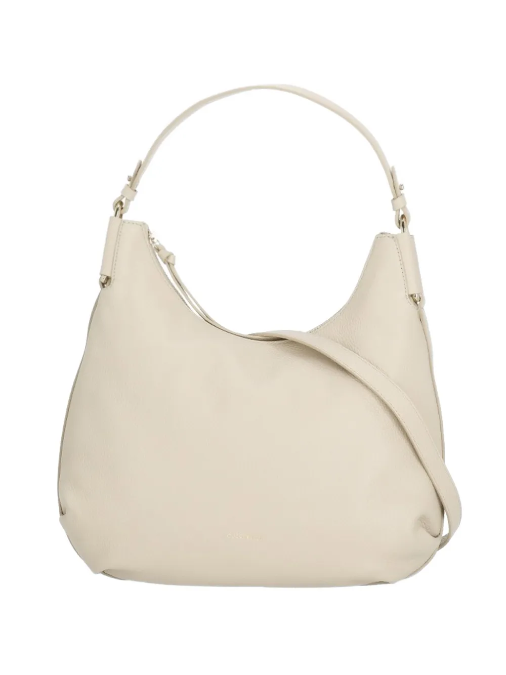 Coccinelle small Rebekka leather shoulder bag - Toni neutri
