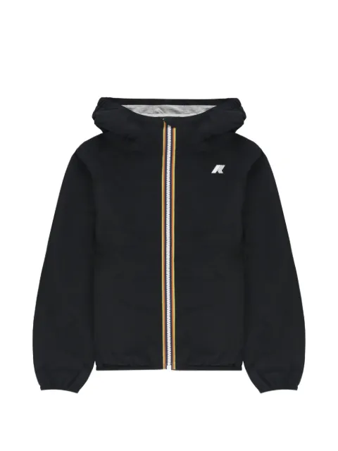 K Way Kids hooded zip-up jacket
