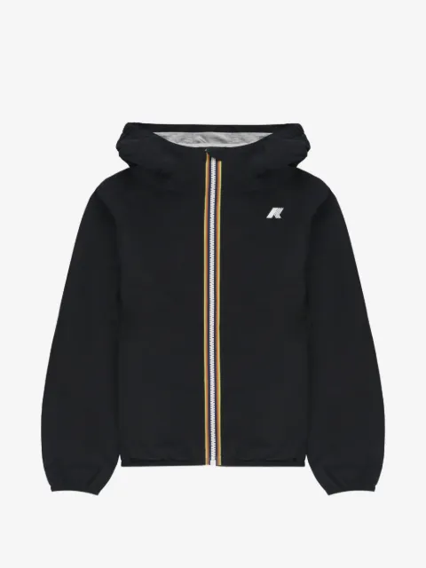 K Way Kids hooded zip-up jacket