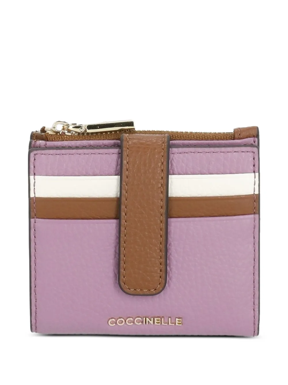 Coccinelle colour-block wallet - Viola