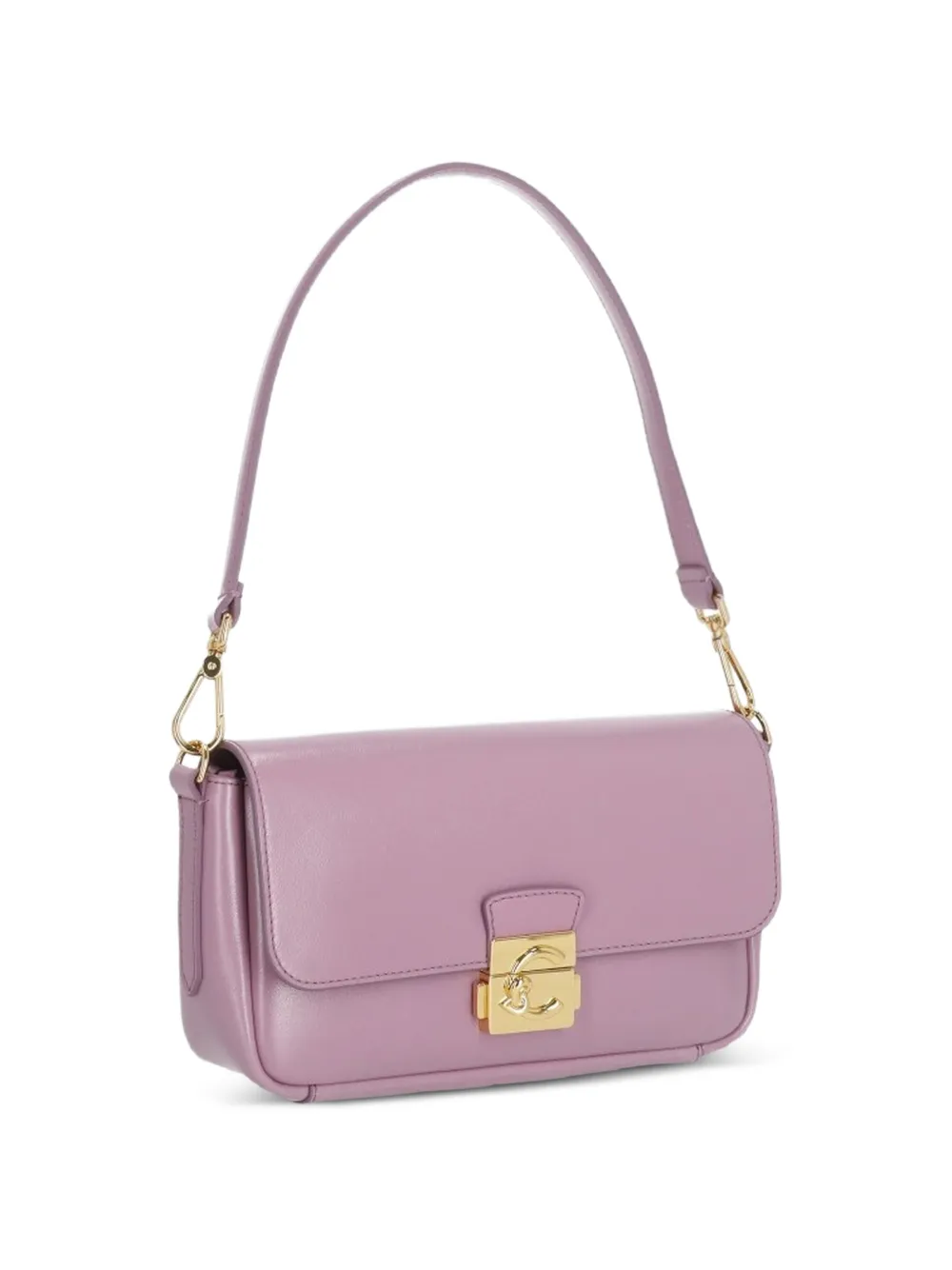 Coccinelle Medium C-Me Lock leren schoudertas Paars