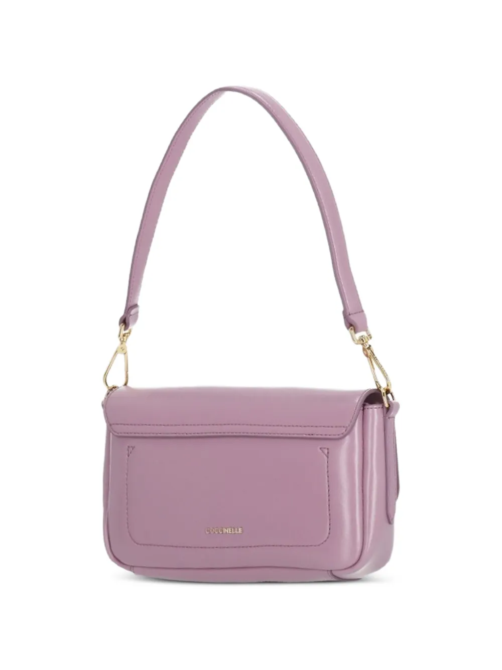 Coccinelle Medium C-Me Lock leren schoudertas Paars