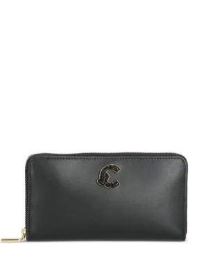 A.P.C. Demi-Lune Mini Compact Wallet | Black | FARFETCH