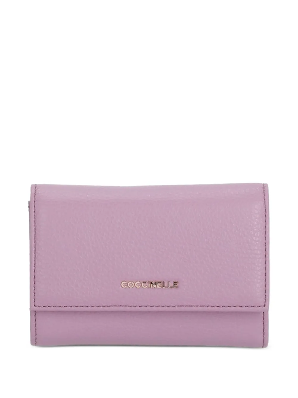 Coccinelle logo-lettering wallet - Viola