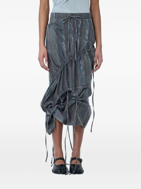 LUEDER Vortex midi skirt