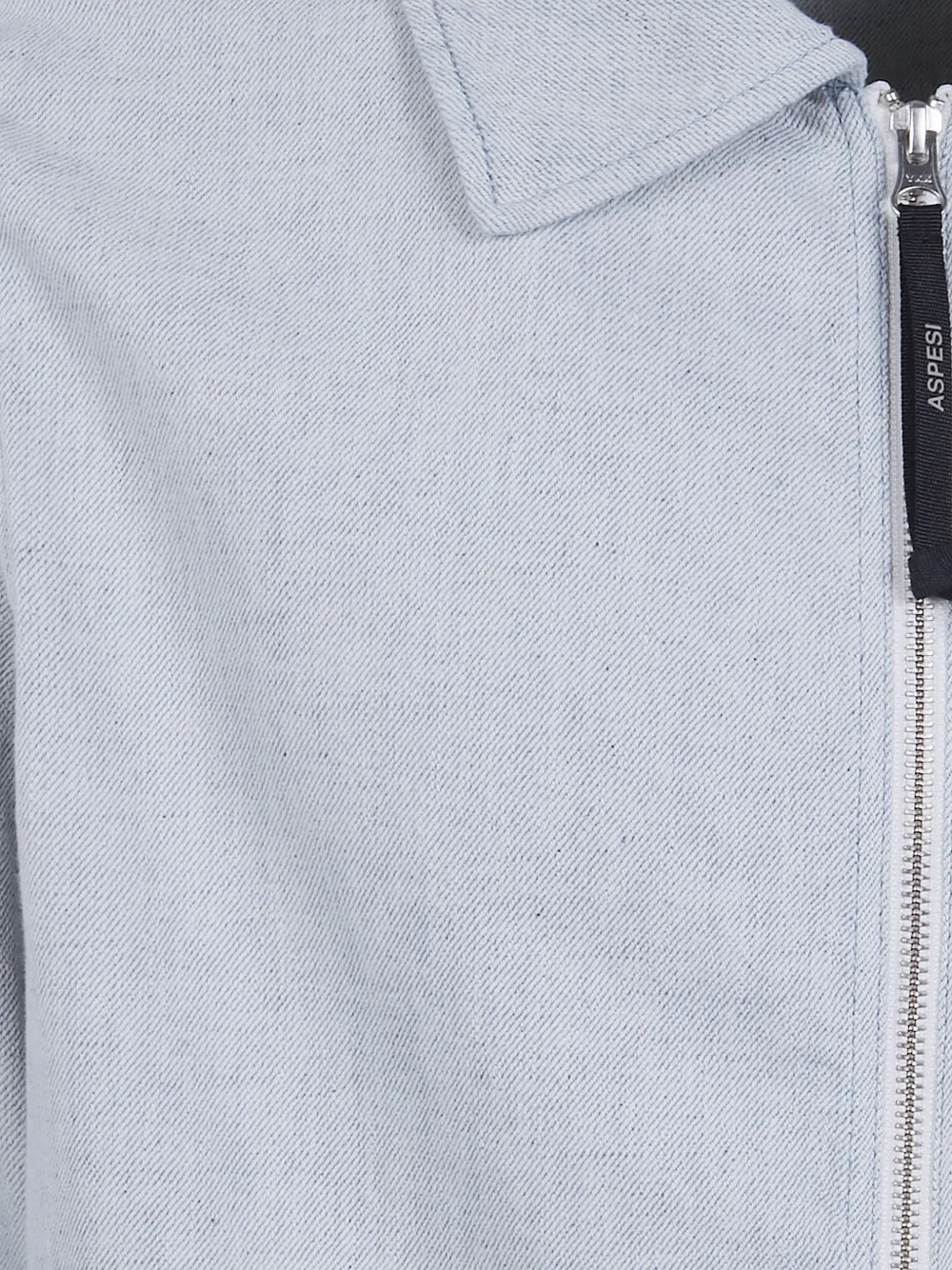  Aspesi Giacca-camicia Con Zip - Blu 