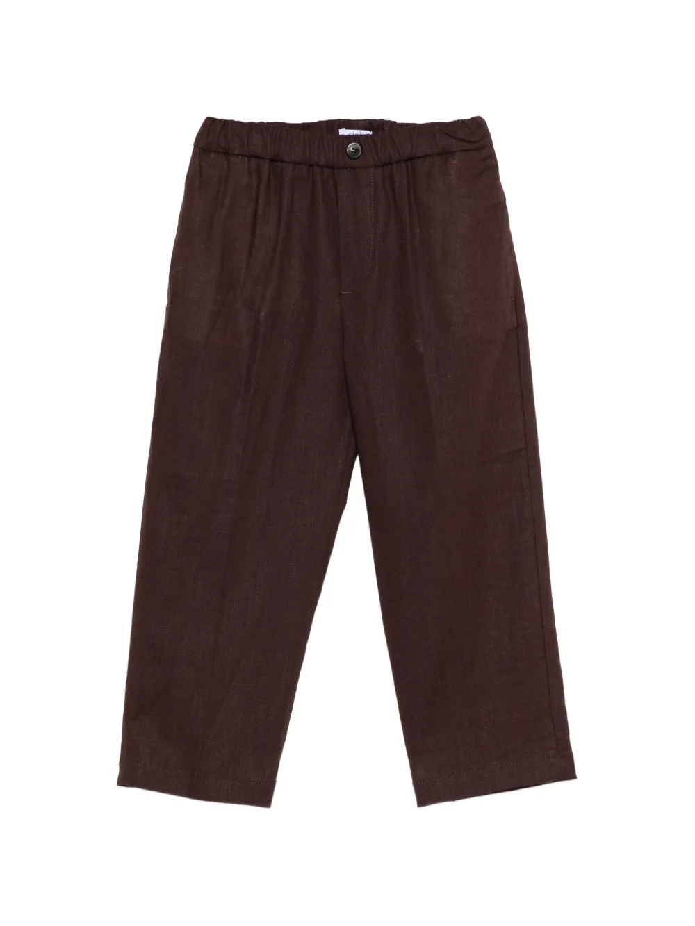 Siola elastic-waistband trousers - Marrone