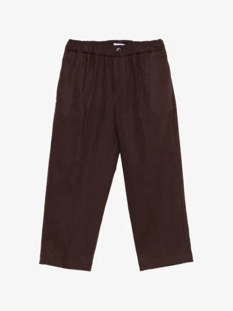 Siola elastic-waistband trousers