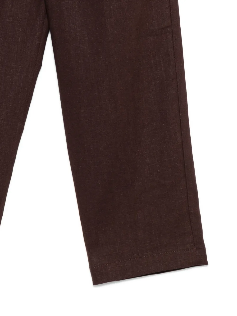 Siola Broek met elastische tailleband Bruin