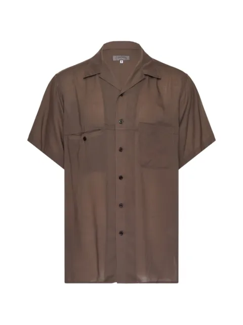 Yohji Yamamoto panelled shirt