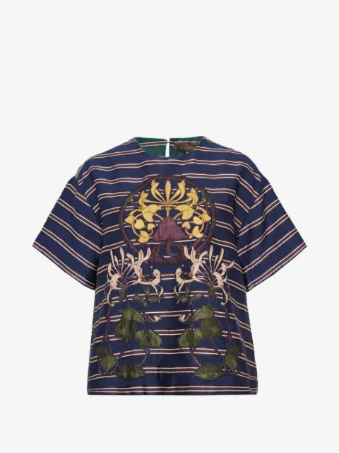 Biyan striped blouse