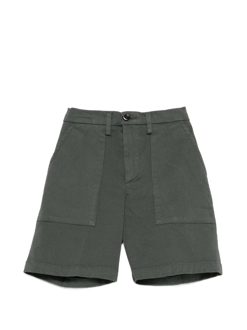 Siola Dylan patch-pocket shorts - Verde