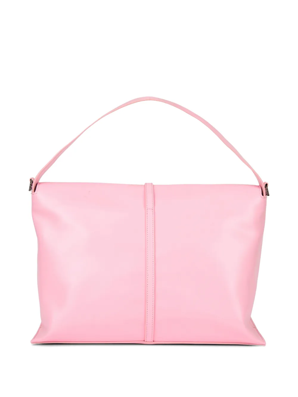 GCDS Mega Comma schoudertas met schakelketting en logoplakkaat Roze